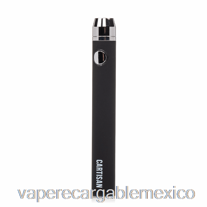 Vape Recargable Botón Carisano Vv 900 510 Batería Negro